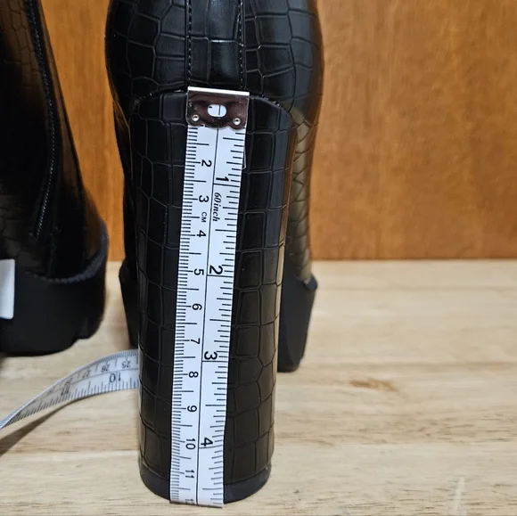 London Rag Beatriz/women's/ ankle boots/Block heel/Chunky platform/zipper/size 7 - Picture 13 of 14